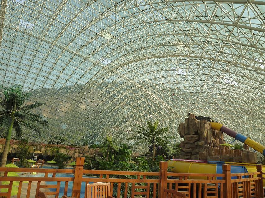 调兵山游乐场网架